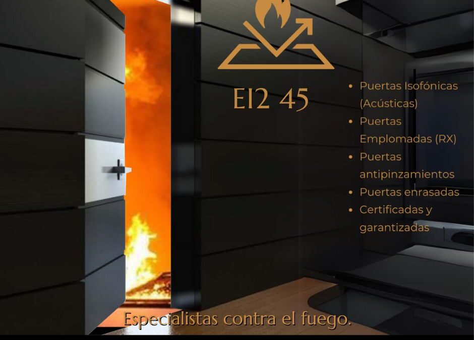 Puerta cortafuegos RF EI2-45-ac5: ¿Qué es y en qué lugares necesita certificación?