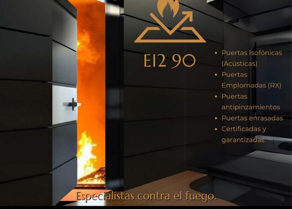 Puerta cortafuegos RF EI2-90-ac5: ¿Qué es y en qué lugares necesita certificación?